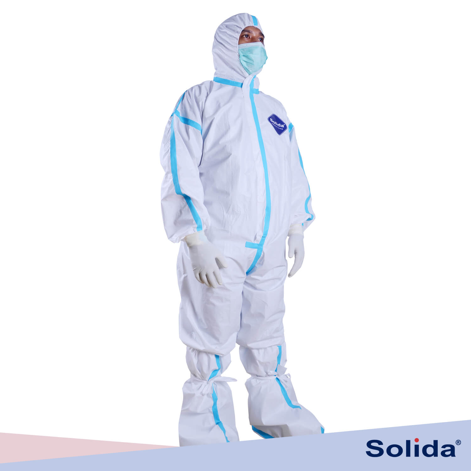 Microporous Coverall Type 4,5,6 Solida